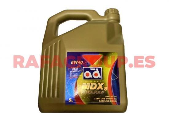5W40 MDXs Mega Plus - Aceite de motor